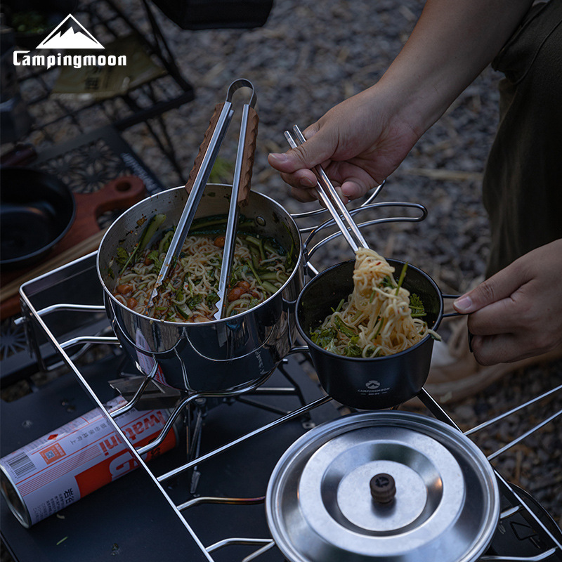 CC-18 Thickened Composite Stai - Camping Cooking Top ulasan dan harga